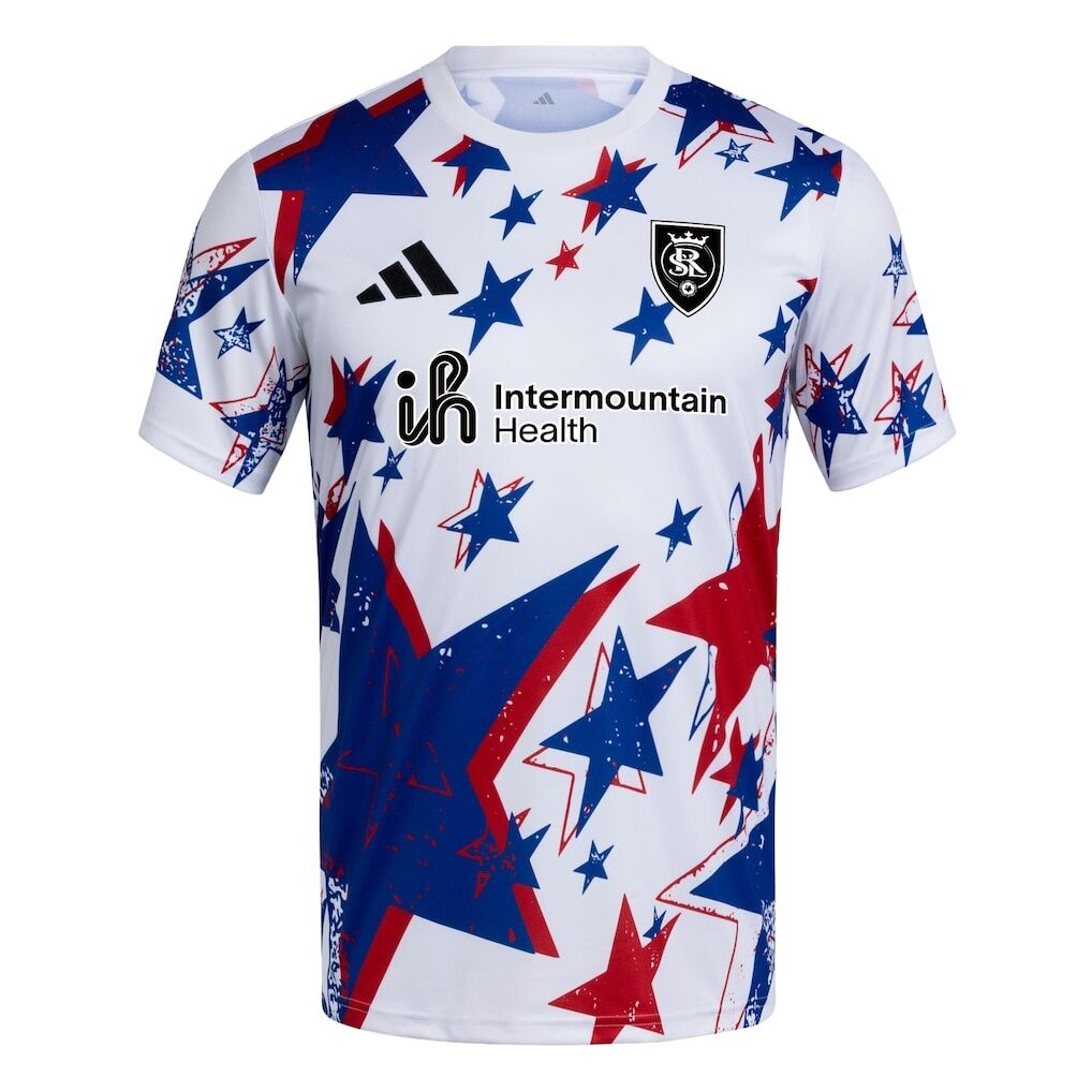 Real Salt Lake adidas 2026 Americana Pre-Match Jersey