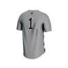 #1 Providence Friars GameDay Greats Unisex Lightweight Soccer Fashion Jersey - Silver - Detail View