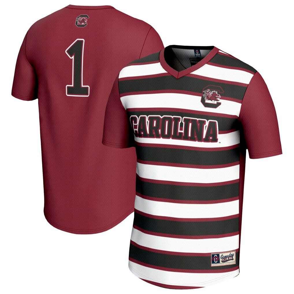#1 South Carolina Gamecocks GameDay Greats Unisex Lightweight Soccer Fashion Jersey - Garnet