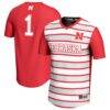 #1 Nebraska Huskers GameDay Greats Unisex Lightweight Soccer Fashion Jersey - - Front View