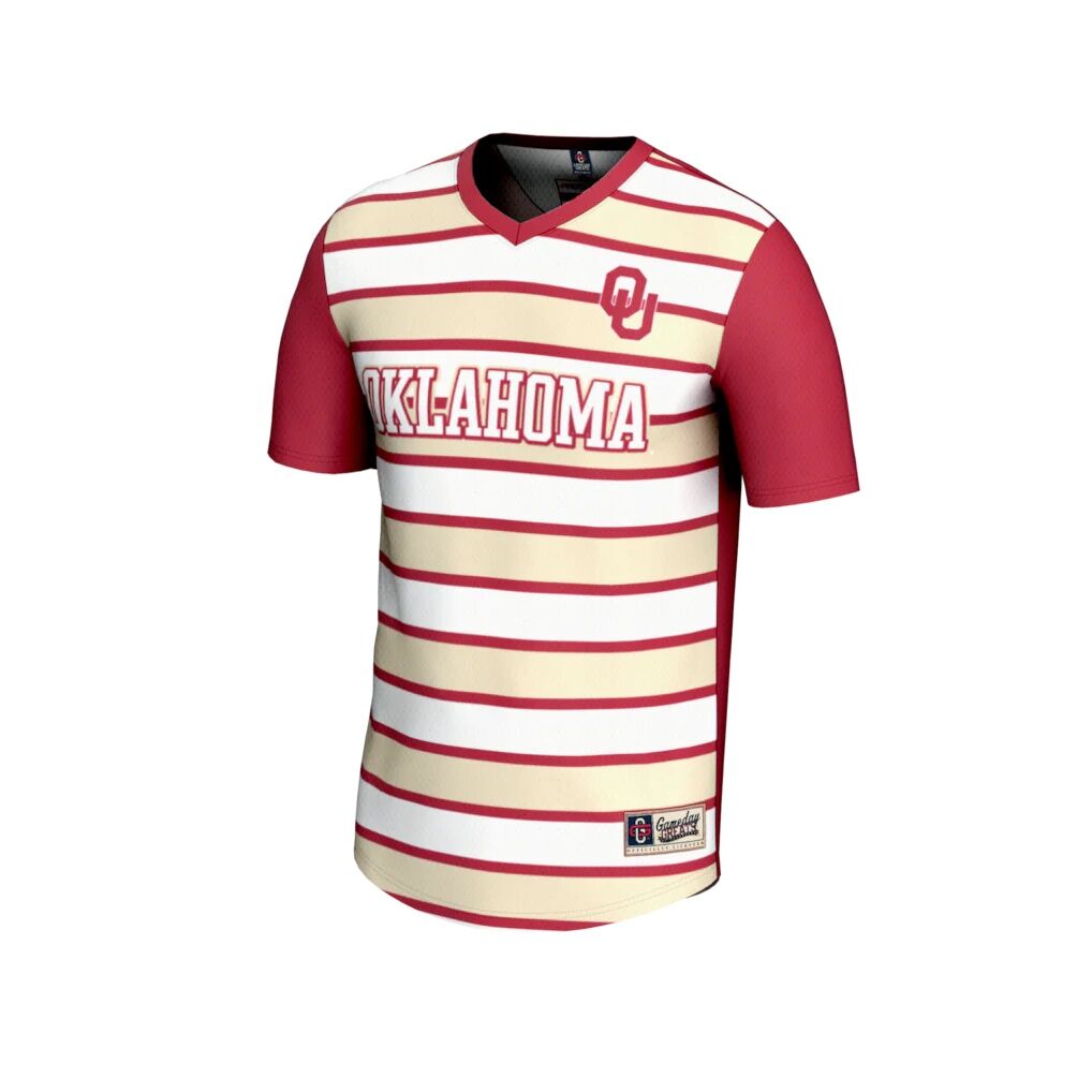 #1 Oklahoma Sooners GameDay Greats Unisex Lightweight Soccer Fashion Jersey