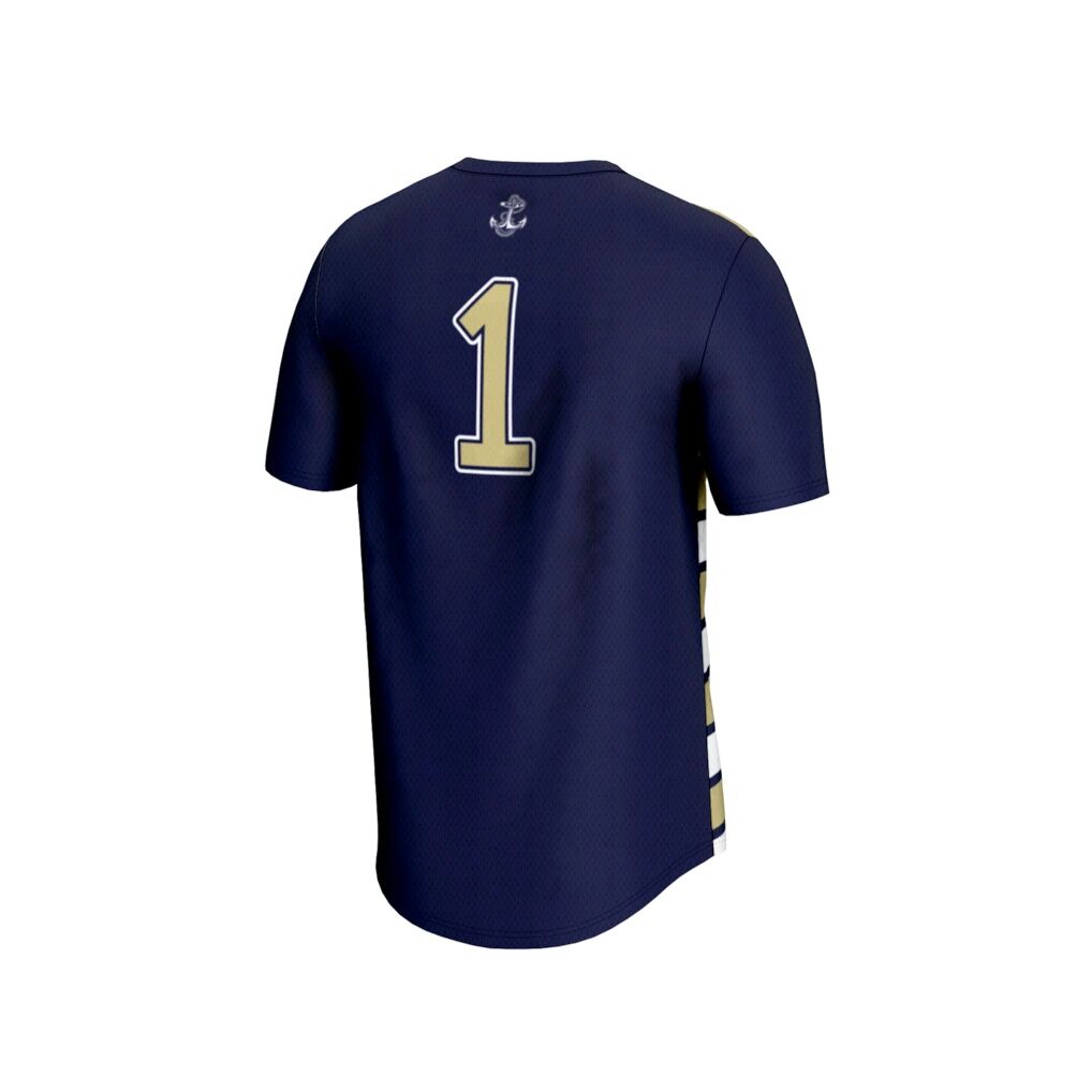 #1 Navy Midshipmen GameDay Greats Youth Lightweight Soccer Fashion Jersey