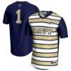 #1 Navy Midshipmen GameDay Greats Youth Lightweight Soccer Fashion Jersey - Navy - Front View