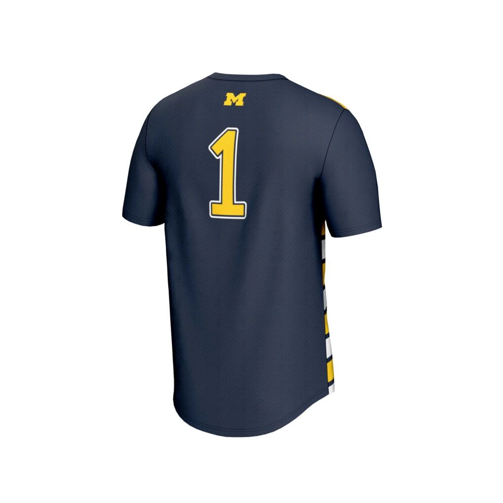 #1 Michigan Wolverines GameDay Greats Youth Lightweight Soccer Fashion Jersey