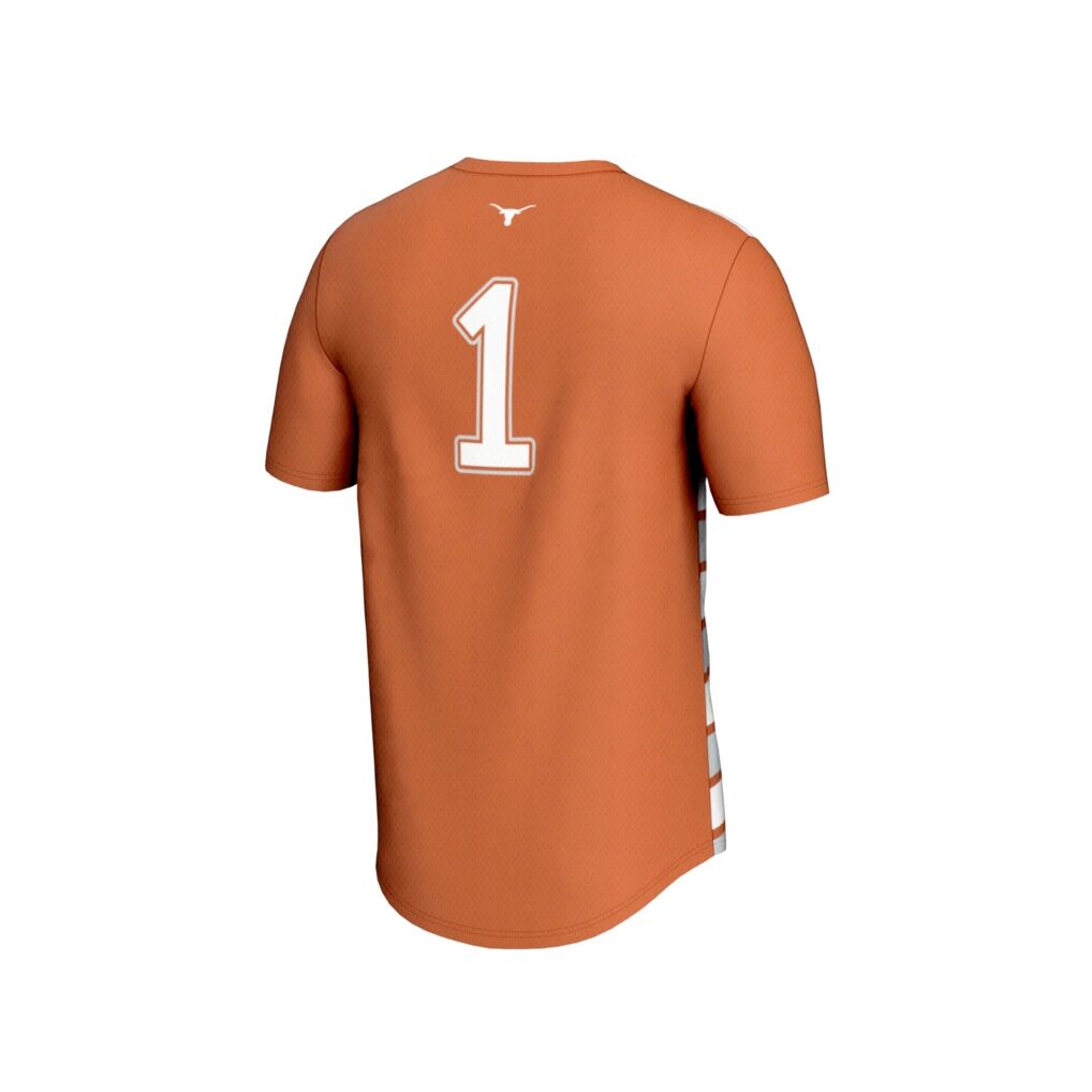 #1 Texas Longhorns GameDay Greats Youth Lightweight Soccer Fashion Jersey - Texas Orange