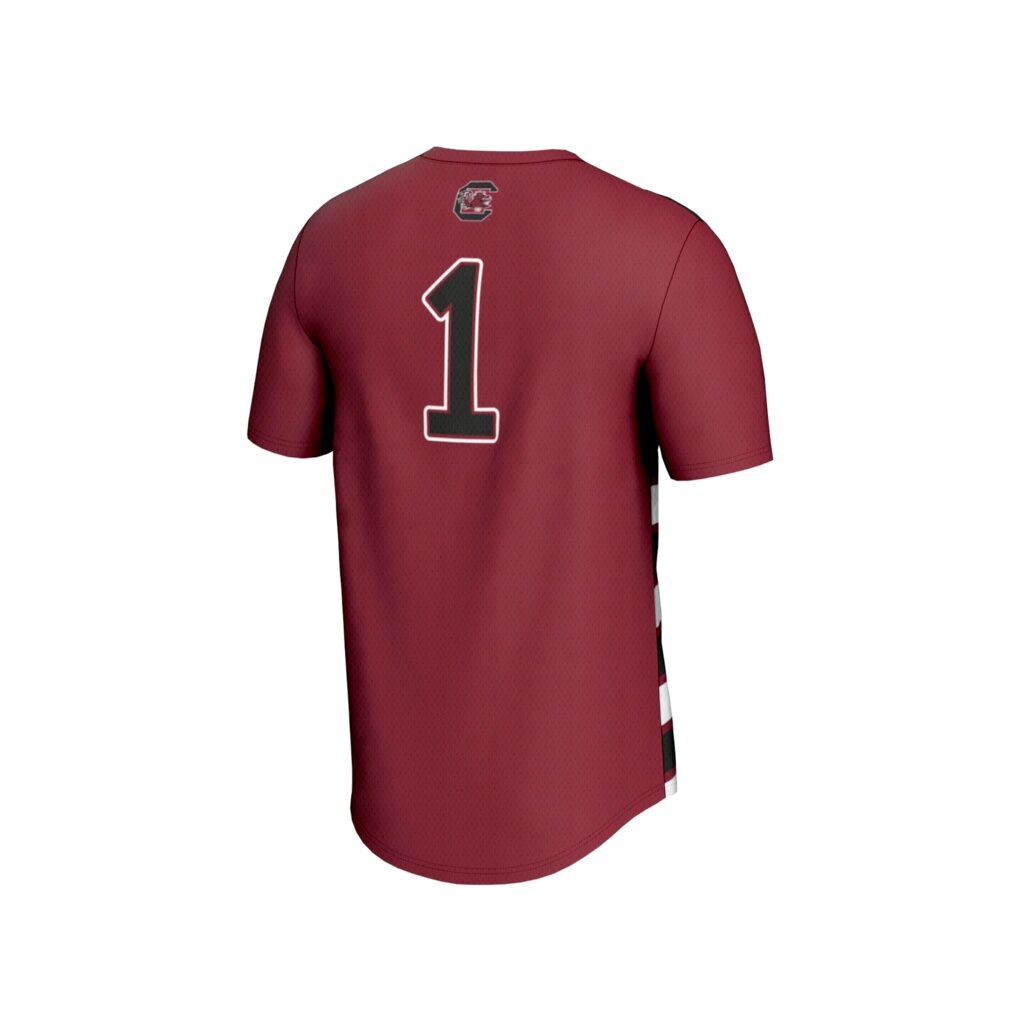 #1 South Carolina Gamecocks GameDay Greats Youth Lightweight Soccer Fashion Jersey - Garnet