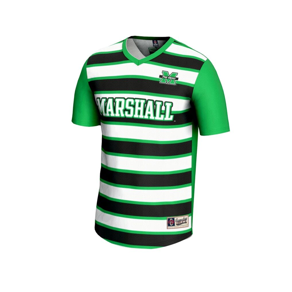 #1 Marshall Thundering Herd GameDay Greats Youth Lightweight Soccer Fashion Jersey - Kelly Green