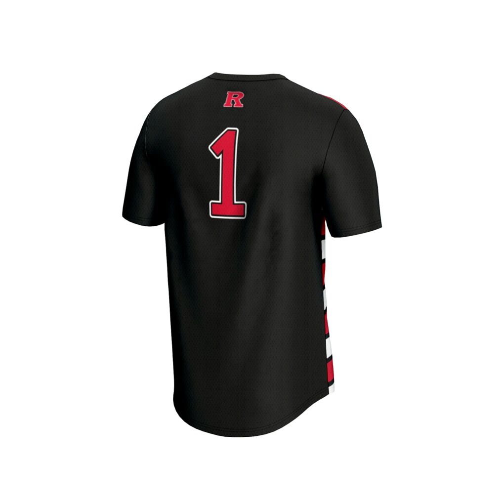#1 Rutgers Scarlet Knights GameDay Greats Youth Lightweight Soccer Fashion Jersey