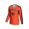 Oregon State Beavers GameDay Greats Unisex #1 Lightweight Volleyball Fashion Jersey - Orange - Side View