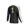 Wake Forest Demon Deacons GameDay Greats Unisex #1 Lightweight Volleyball Fashion Jersey - Black - Detail View