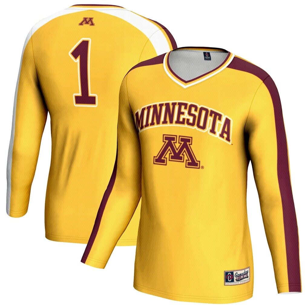 Minnesota Golden Gophers GameDay Greats Unisex #1 Lightweight Volleyball Fashion Jersey