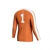 Texas Longhorns GameDay Greats Unisex #1 Lightweight Volleyball Fashion Jersey - - Detail View