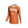 Texas Longhorns GameDay Greats Unisex #1 Lightweight Volleyball Fashion Jersey - - Side View