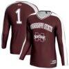Mississippi State Bulldogs GameDay Greats Unisex #1 Lightweight Volleyball Fashion Jersey - - Front View