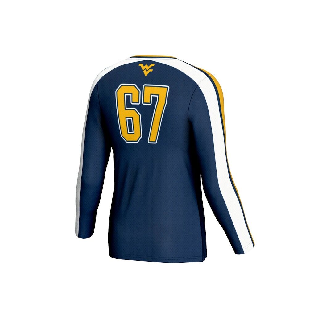 West Virginia Mountaineers GameDay Greats Youth #67 Lightweight Volleyball Fashion Jersey
