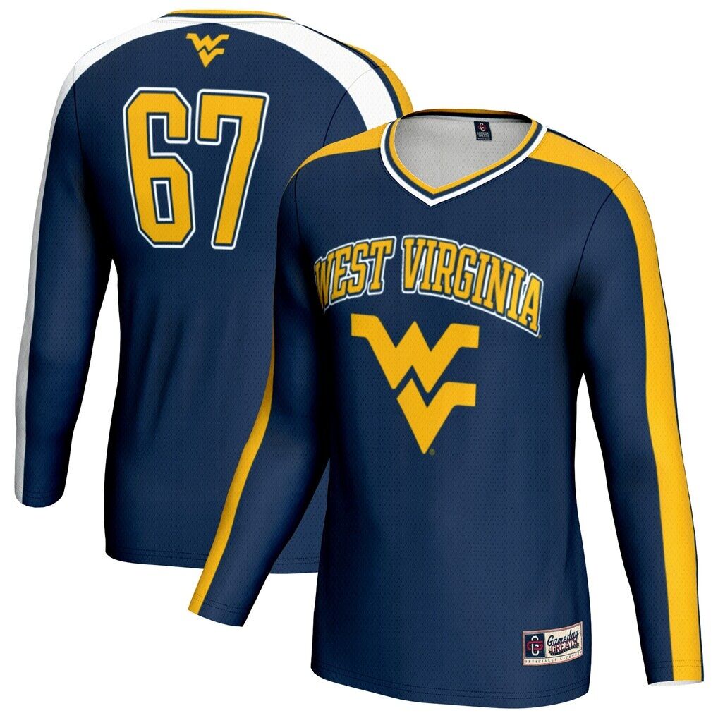 West Virginia Mountaineers GameDay Greats Youth #67 Lightweight Volleyball Fashion Jersey