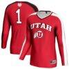 Utah Utes GameDay Greats Youth #1 Lightweight Volleyball Fashion Jersey - Red - Front View