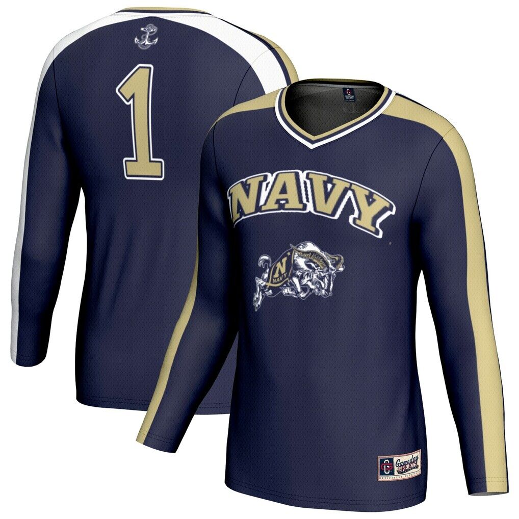 Navy Midshipmen GameDay Greats Youth #1 Lightweight Volleyball Fashion Jersey