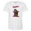 Cleveland Guardians Tiny Turnip Unisex Sloth T-Shirt - White - Front View