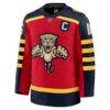 Aleksander Barkov Florida Panthers Fashion7 2026 NHL Winter Classic Premium Jersey - Red - Side View
