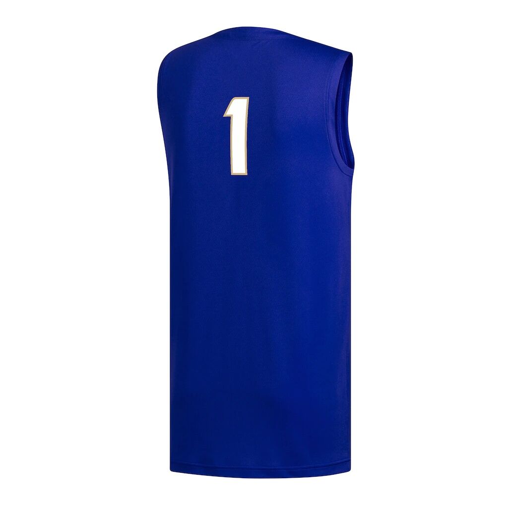 #1 Tulsa Golden Hurricane adidas Replica Basketball Jersey - Royal