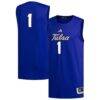 #1 Tulsa Golden Hurricane adidas Replica Basketball Jersey - - Front View