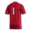 #1 Miami University RedHawks adidas Replica Football Jersey - Red - Detail View