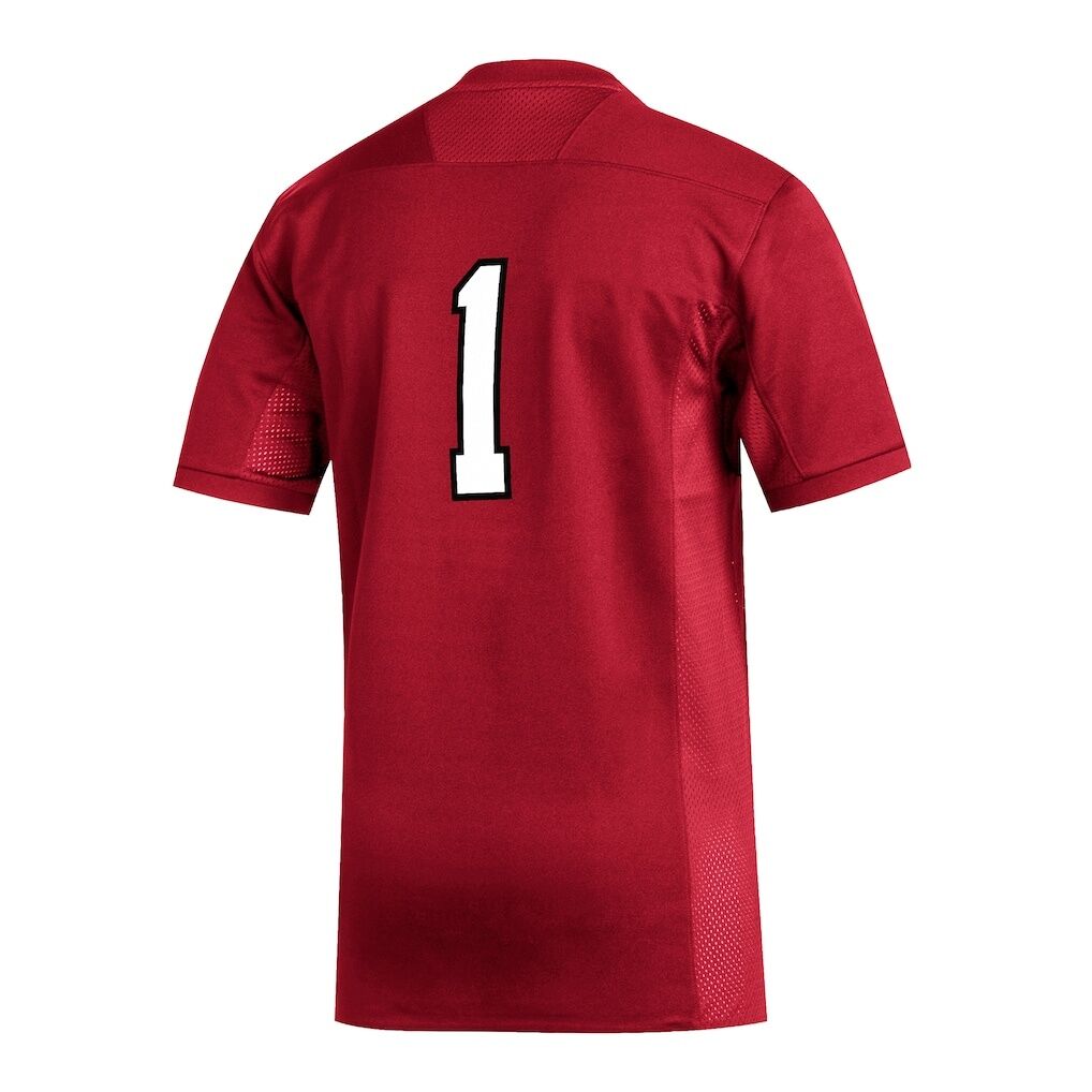 #1 Miami University RedHawks adidas Replica Football Jersey
