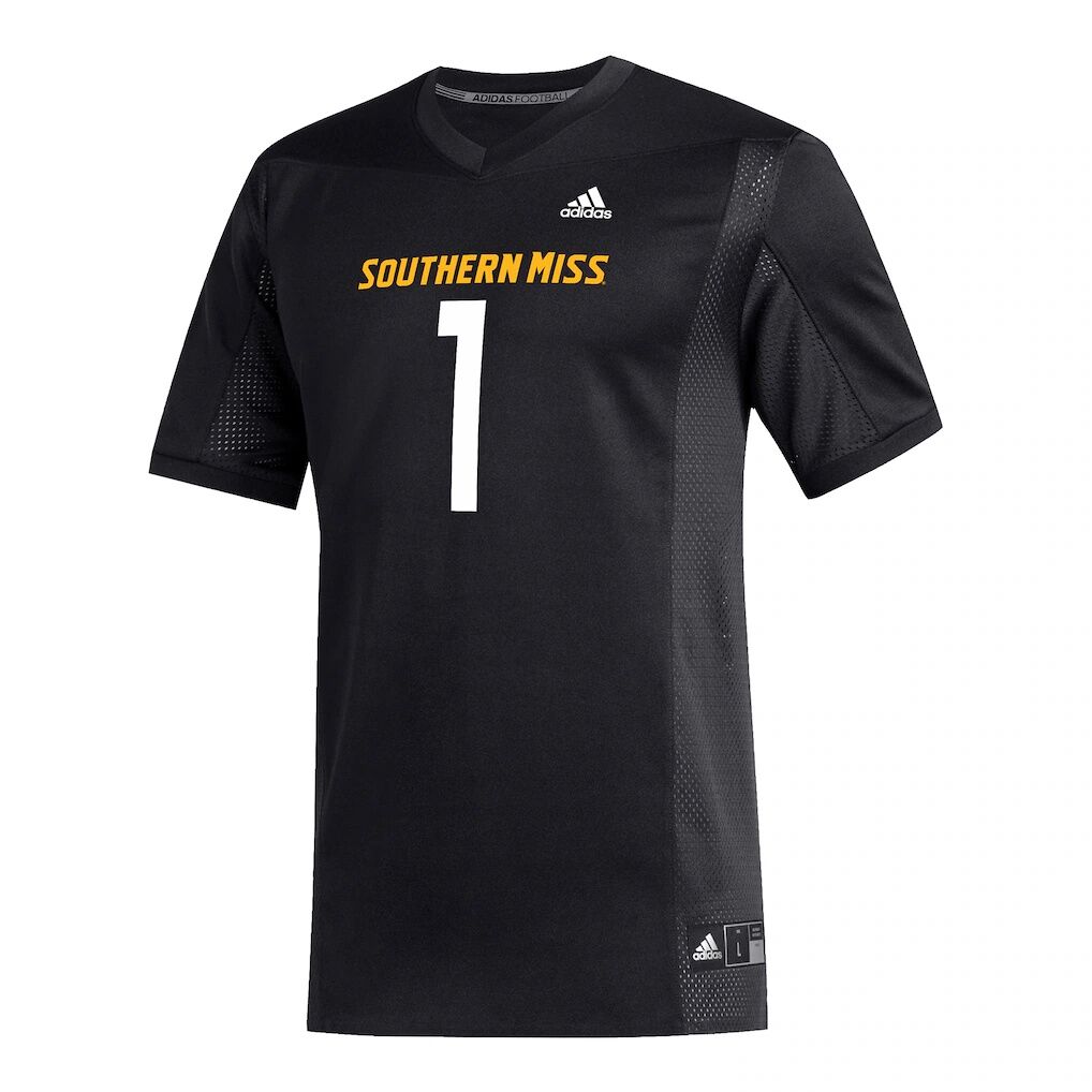 #1 Southern Miss Golden Eagles adidas Replica Football Jersey