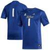 #1 Tulsa Golden Hurricane adidas Replica Football Jersey - - Front View