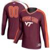 #00 Virginia Tech Hokies GameDay Greats Unisex Lightweight Volleyball Fashion Jersey - - Front View