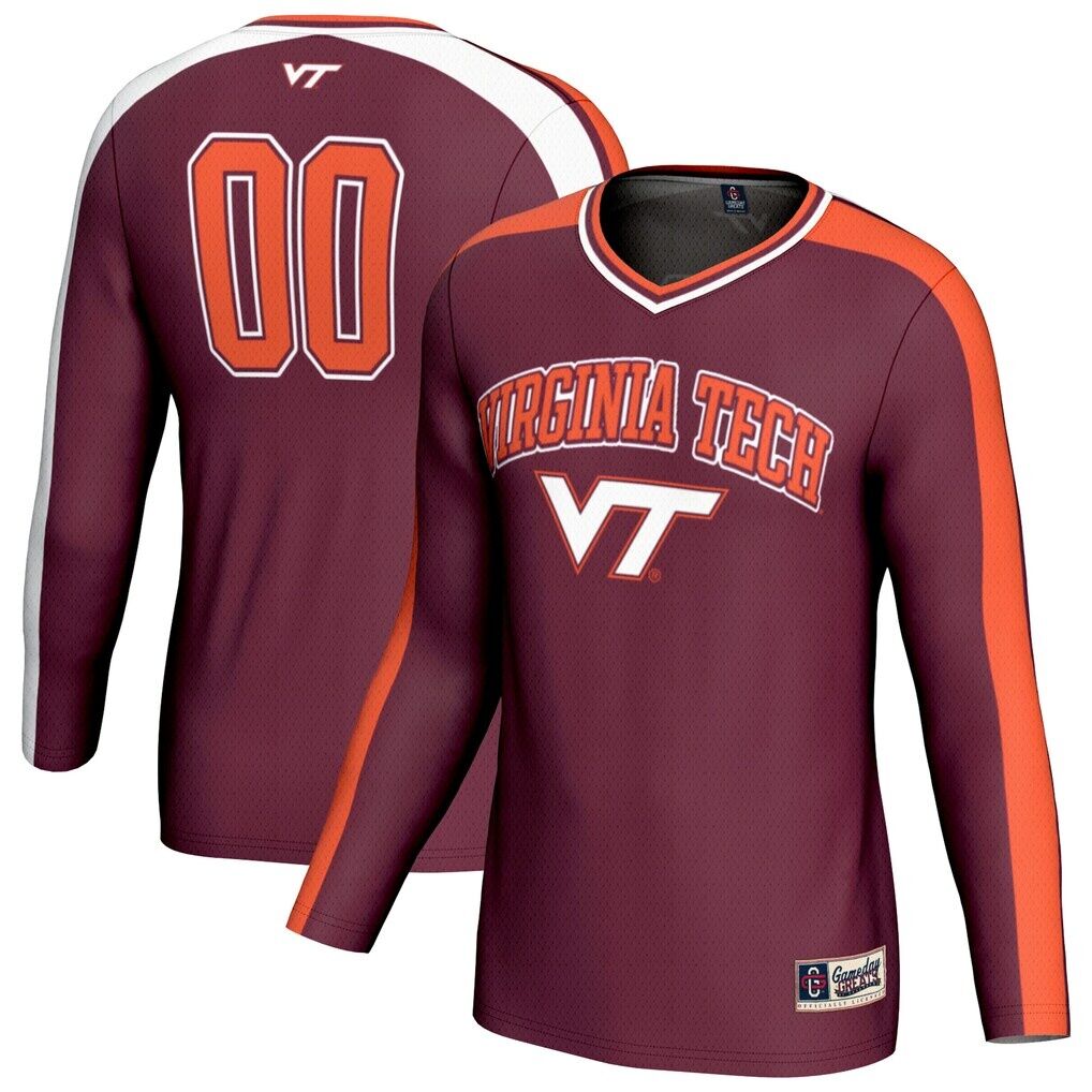 #00 Virginia Tech Hokies GameDay Greats Youth Lightweight Volleyball Fashion Jersey - Maroon