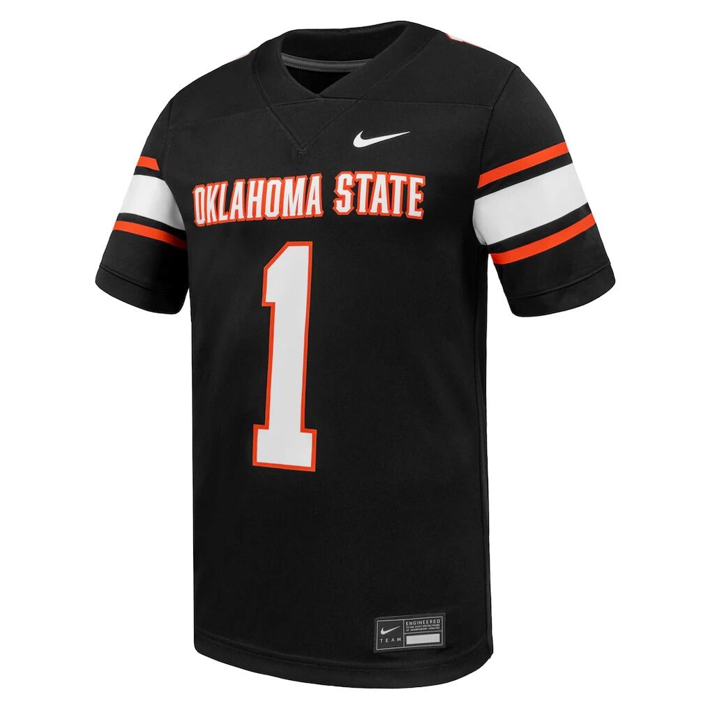 #1 Oklahoma State Cowboys Nike  Game Football Jersey