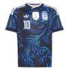 Lionel Messi Argentina National Team adidas Youth 2026 Away Replica Jersey - Black - Side View