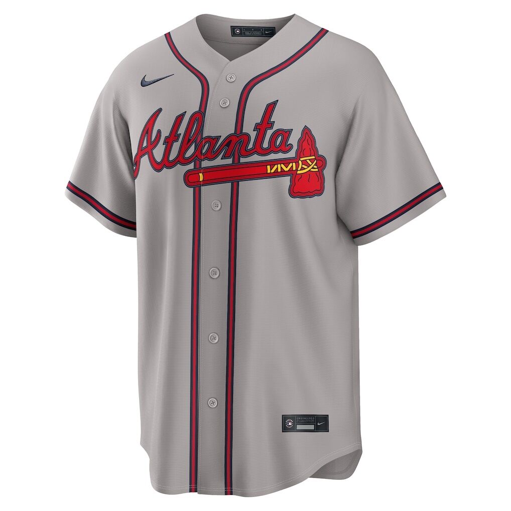 Atlanta Braves Nike Road Replica Jersey