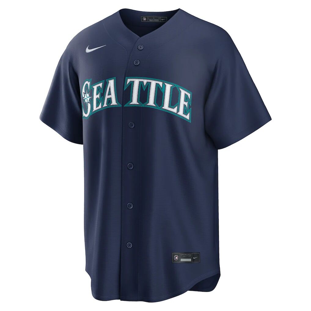 Seattle Mariners Nike Road Replica Jersey