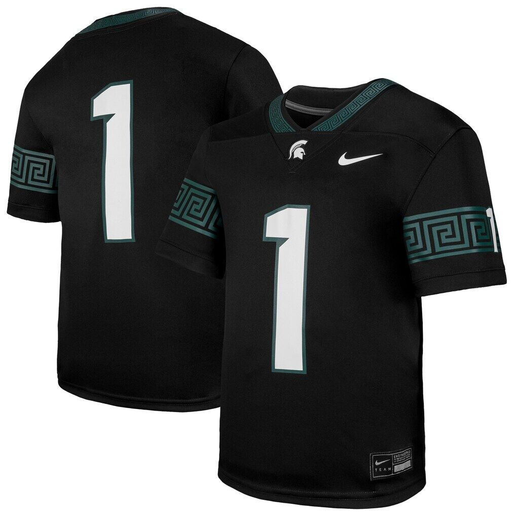 #1 Michigan State Spartans Nike Youth  Untouchable Replica Game Jersey