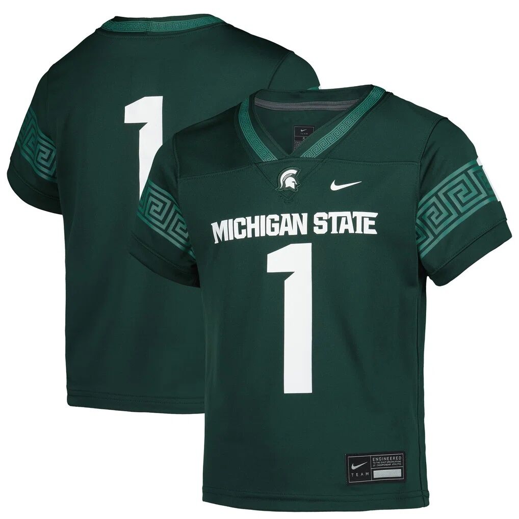 #1 Michigan State Spartans Nike Preschool Untouchable Replica Game Jersey