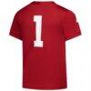 #1 Oklahoma Sooners Jordan Brand Preschool Untouchable Replica Football Jersey - Crimson - Detail View