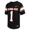 #1 Oklahoma State Cowboys Nike Toddler Untouchable Replica Game Jersey - Black - Side View