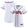 Atlanta Braves Nike Women's Home Replica Jersey - White - Front View