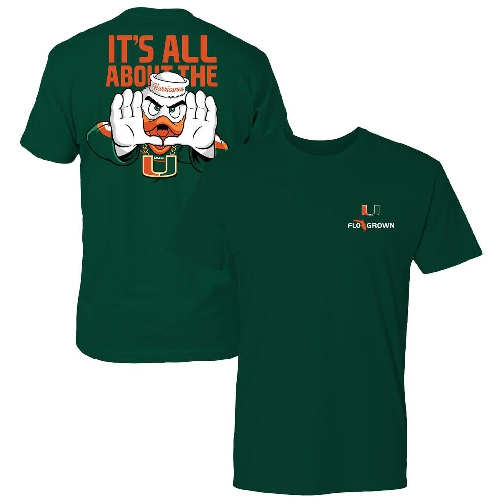 Miami Hurricanes FloGrown Rally Mascot T-Shirt