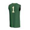 #1 UAB Blazers GameDay Greats Youth Lightweight Basketball Fashion Jersey - Green - Detail View