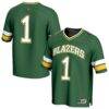#1 UAB Blazers GameDay Greats Unisex Lightweight Football Fashion Jersey - Green - Front View