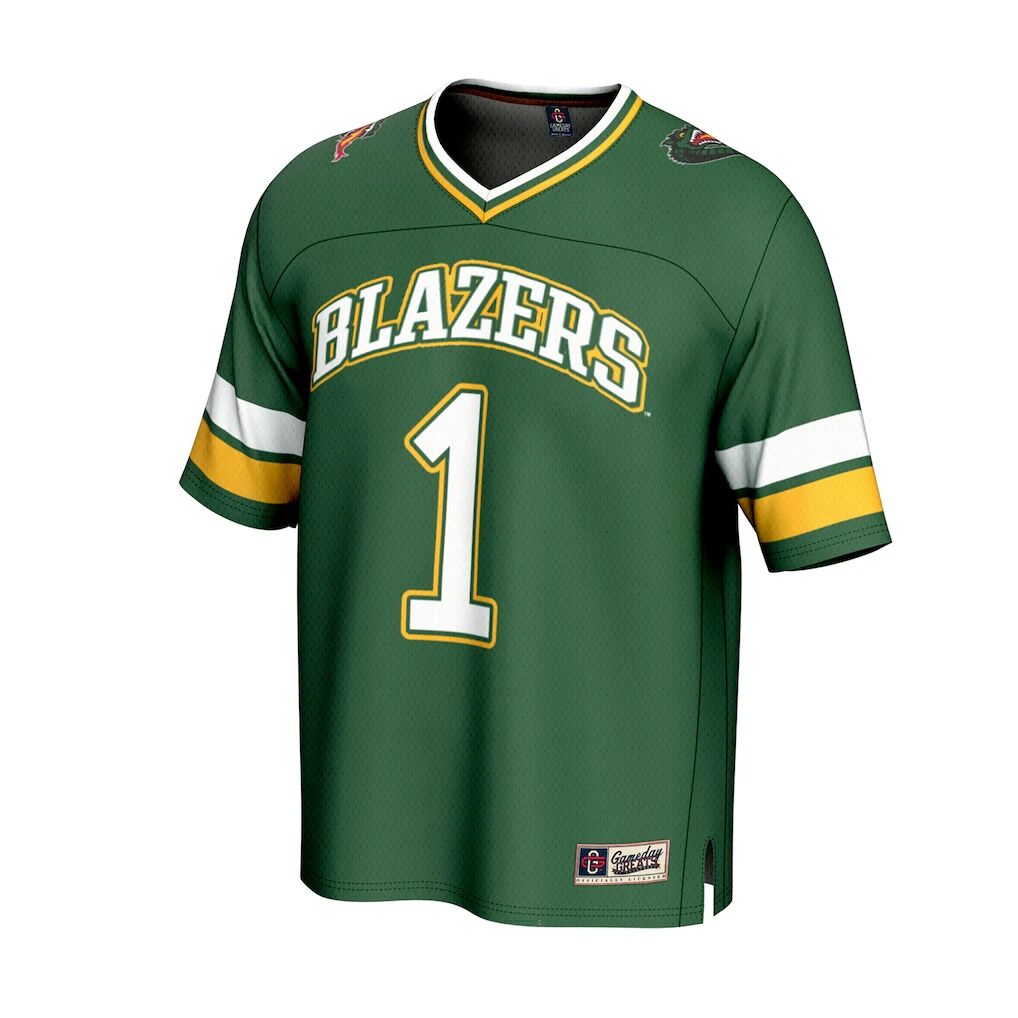 #1 UAB Blazers GameDay Greats Unisex Lightweight Football Fashion Jersey