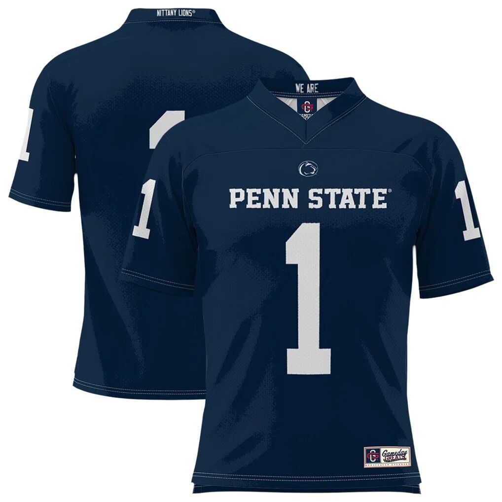 #1 Penn State Nittany Lions GameDay Greats Unisex Lightweight Football Fashion Jersey