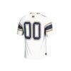 Montana State Bobcats GameDay Greats Unisex Lightweight Football Fashion Jersey - White - Detail View