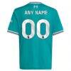 Liverpool adidas Youth 2025/26 Third Replica Custom Jersey - Green - Detail View