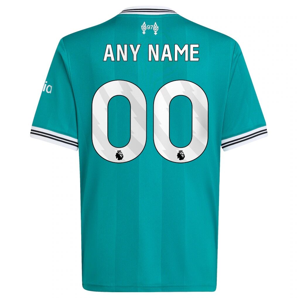 Liverpool adidas Youth 2025/26 Third Replica Custom Jersey