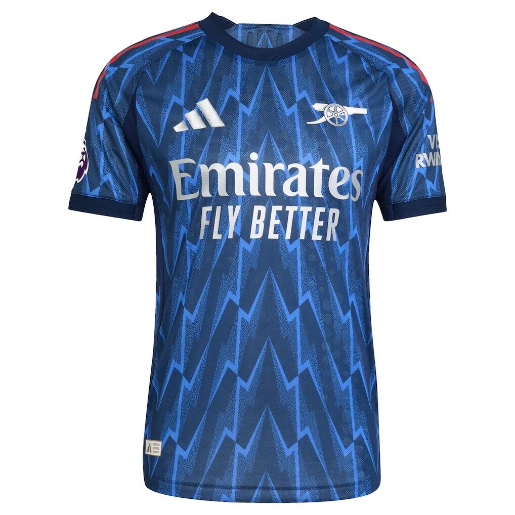 Bukayo Saka Arsenal adidas 2025/26 Away Authentic Player Jersey